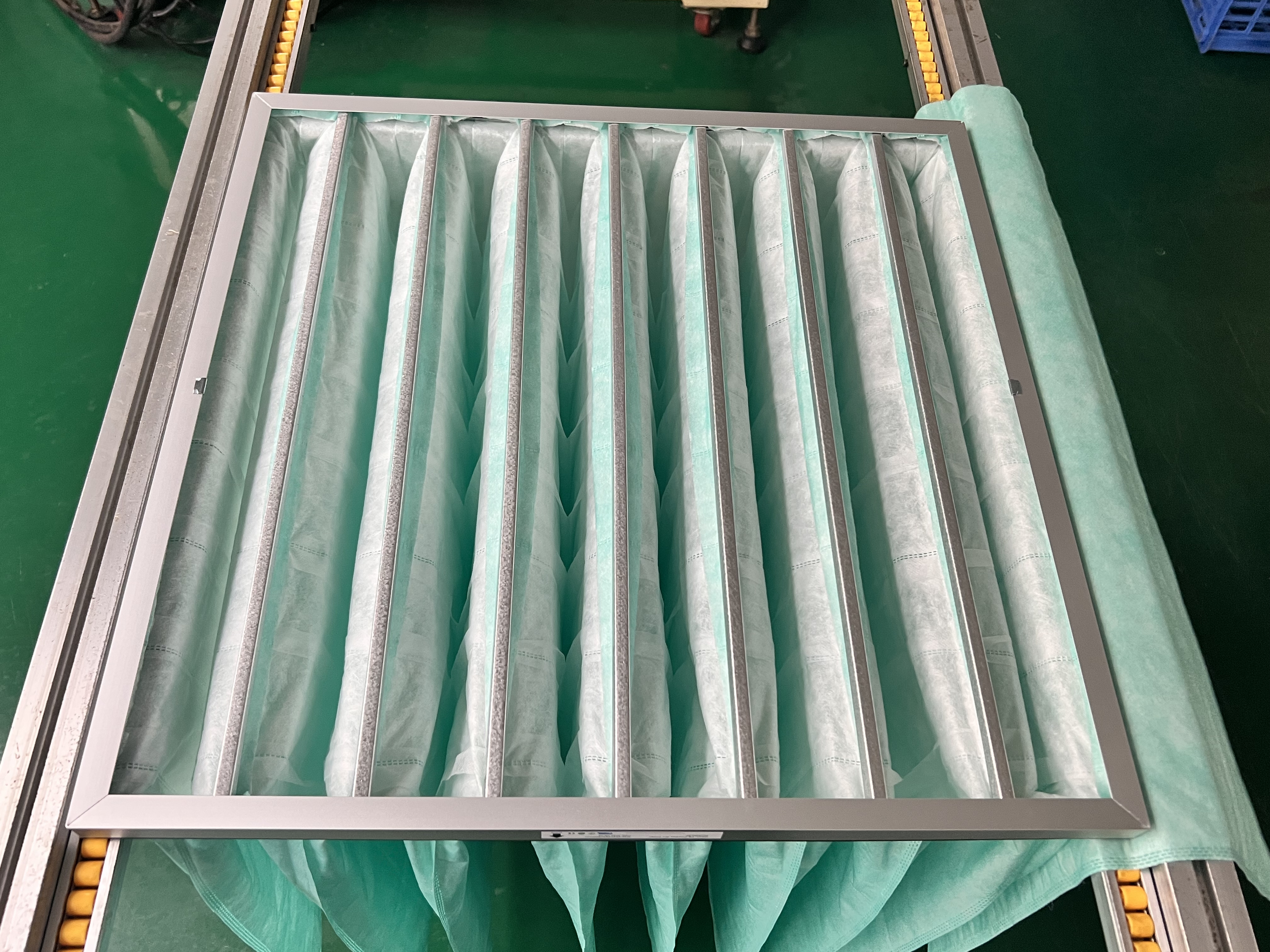 рукавный фильтр 8 карманов