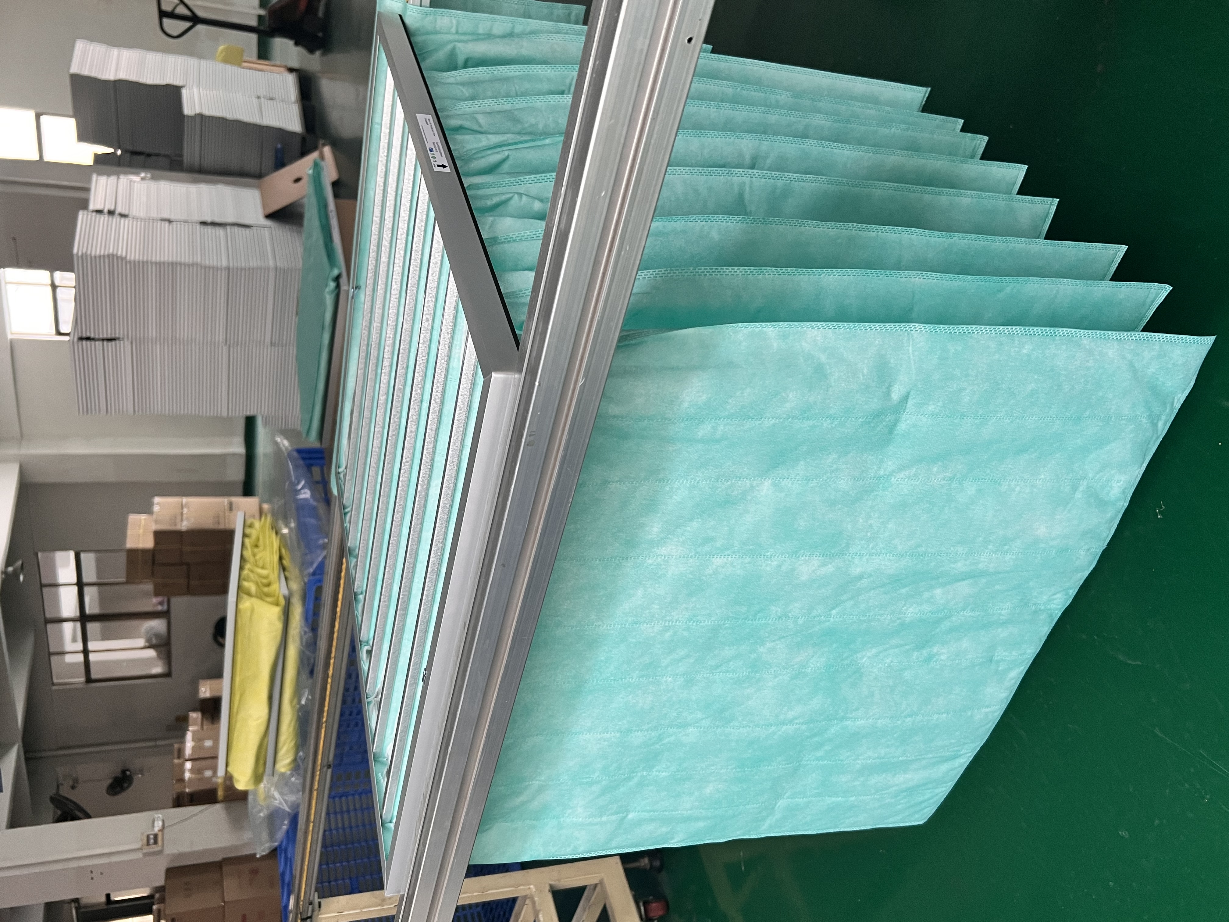 рукавный фильтр 8 карманов