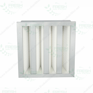 FRS-F4V592-G-E10-E0 Комбинированный воздушный фильтр V-Bank, 4 ячейки