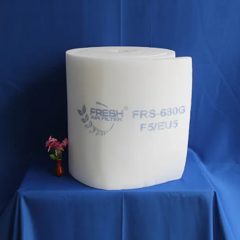 Где устанавливается потолочный фильтрующий материал?