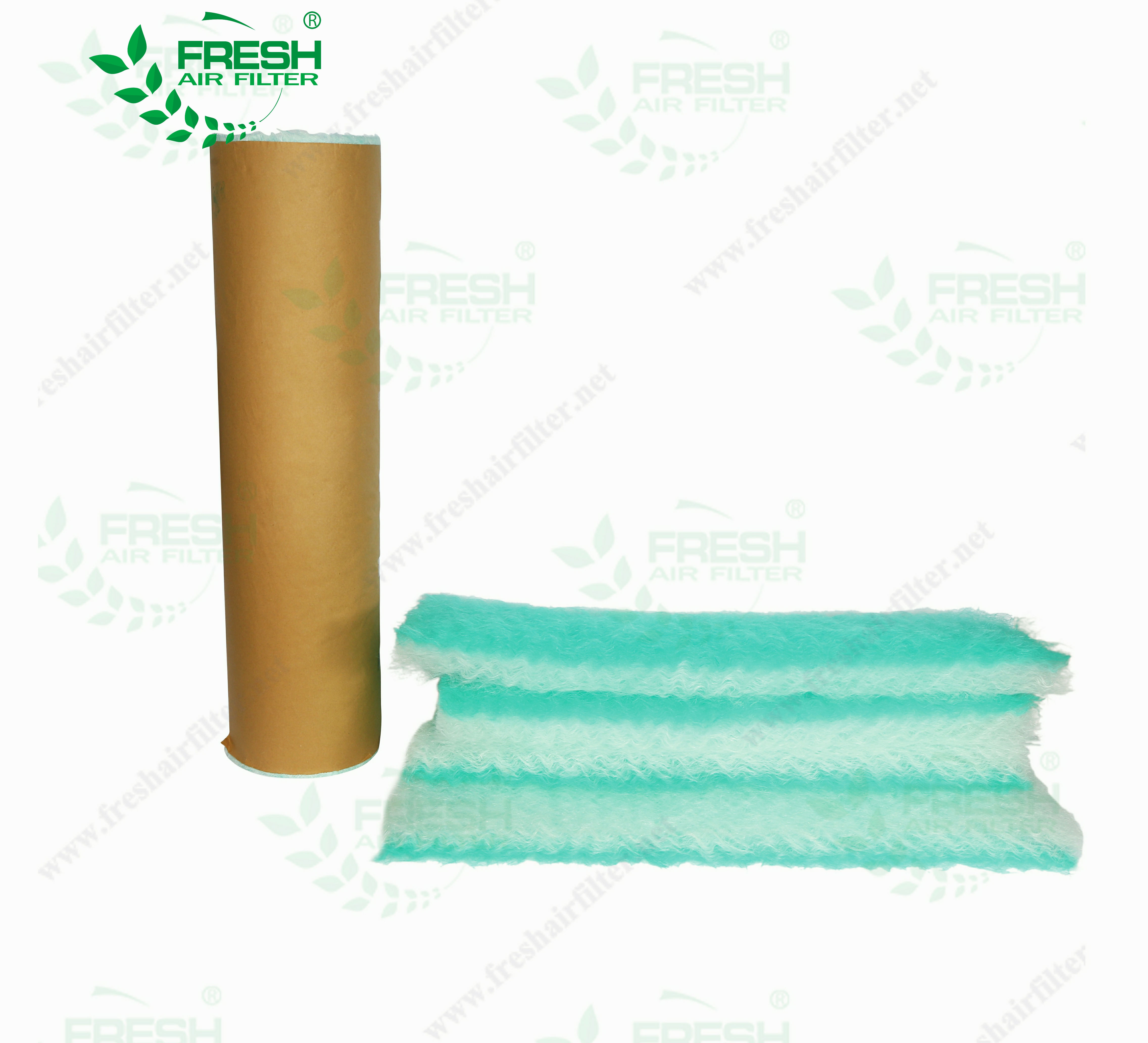 Применение фильтрующего материала Paint Stop